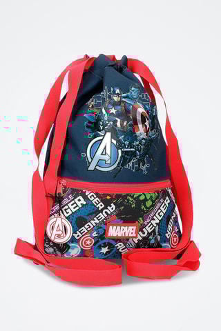 Mochila Os Vingadores Marvel - Azul-marinho