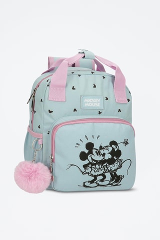 Mochila Mickey e Minnie Disney - Turquesa