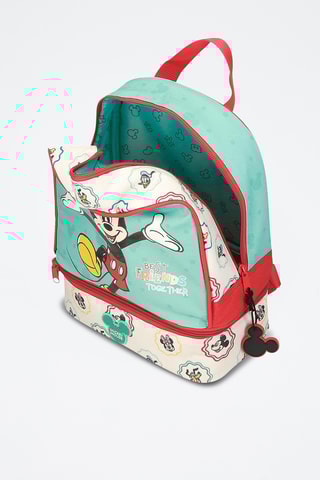 Mochila Mickey Disney - Branco e verde-água