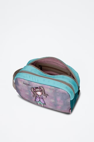 Estojo de higiene Gorjuss Santoro London - Violeta e azul-pato