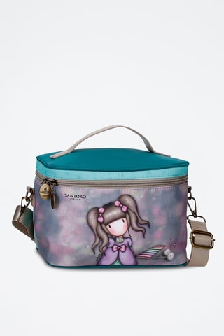 Estojo de higiene Gorjuss Santoro London - Violeta e azul-pato