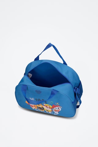 Saco de viagem Patrulha Pata - Azul-real - 40 cm