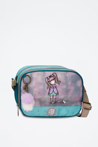 Mala a tiracolo Gorjuss Santoro London - Rosa e turquesa