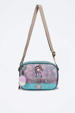 Mala a tiracolo Gorjuss Santoro London - Rosa e turquesa