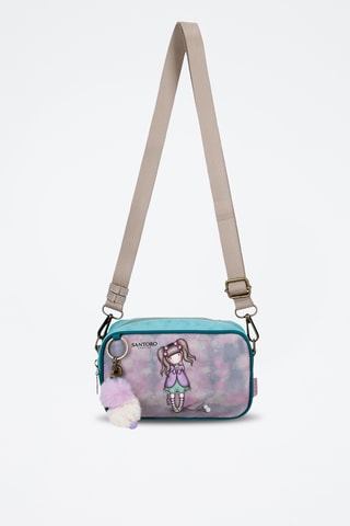 Mala a tiracolo Gorjuss Santoro London - Rosa e turquesa