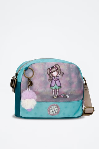 Mala a tiracolo Gorjuss Santoro London - Rosa e turquesa