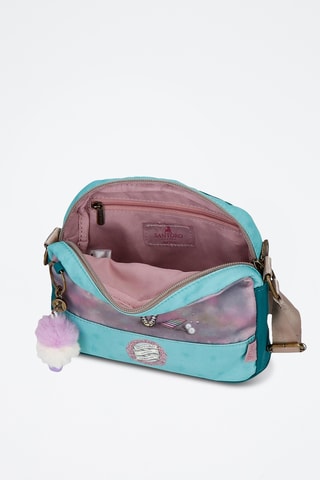 Mala a tiracolo Gorjuss Santoro London - Rosa e turquesa