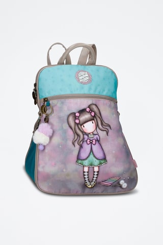 Mochila Gorjuss Santoro London - Violeta e azul-pato