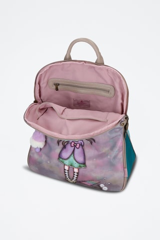 Mochila Gorjuss Santoro London - Violeta e azul-pato