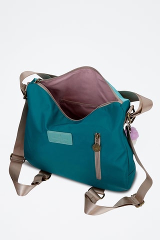 Mochila Gorjuss Santoro London - Rosa e turquesa