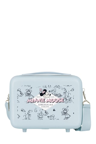 Nécessaire Minnie Disney - Azul-celeste - 29 cm