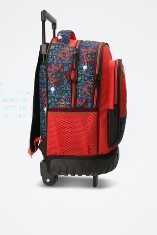 Mochila com rodas Homem-Aranha Os Vingadores Marvel - Vermelho