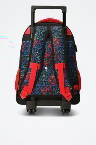 Mochila com rodas Homem-Aranha Os Vingadores Marvel - Vermelho