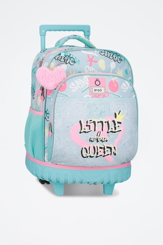 Mochila com rodas - Turquesa