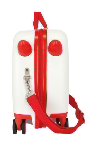 Mala média Mickey Disney - Branco e vermelho - 39 cm