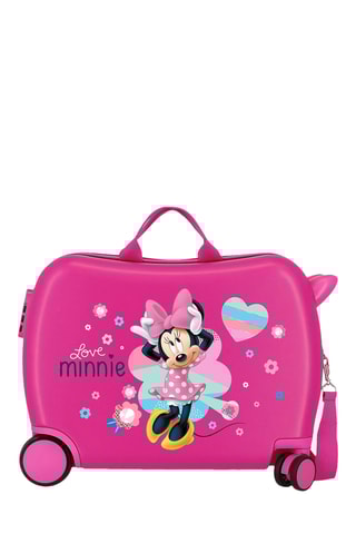 Mala de cabine low cost Minnie Disney - Fúcsia - 50 cm