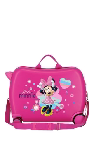 Mala de cabine low cost Minnie Disney - Fúcsia - 50 cm