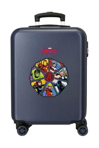 Mala de cabine criança Avengers Marvel - 55 cm - Azul-marinho