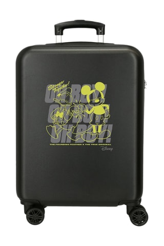 Mala de cabine criança Mickey e Donald Disney - 55 cm - Preto