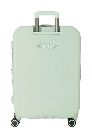 Mala de cabine e mala grande volume - Verde-claro - 55/70 cm