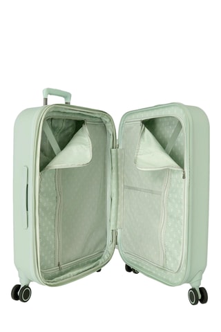 Mala de cabine e mala grande volume - Verde-claro - 55/70 cm