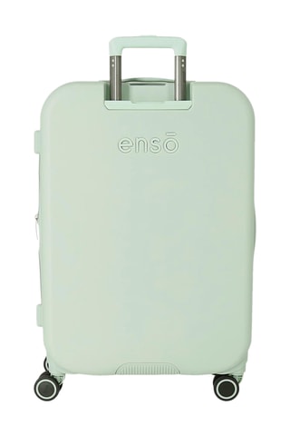 Mala de cabine e mala grande volume Mickey Disney - Verde-claro e preto - 55/70 cm