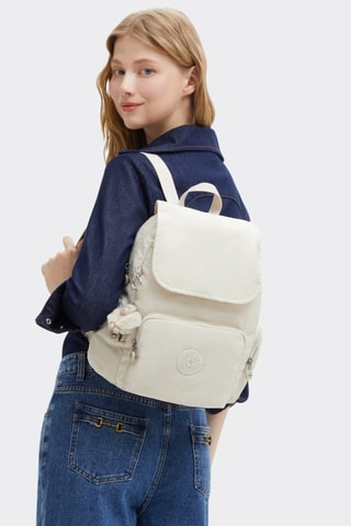 Sac à dos City Zip S - Beige