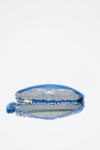 Pochette Creativity L - Bleu et blanc