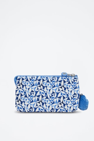 Pochette Creativity L - Bleu et blanc