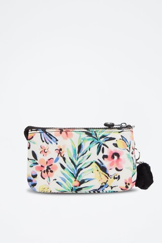 Pochette Creativity L - Blanc et corail