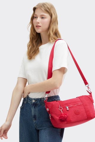 Sac porté épaule Art Mini - Rose