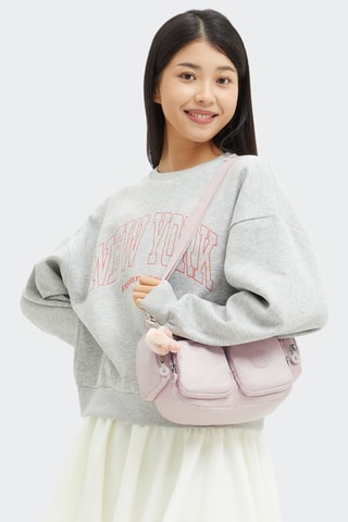 Sac bandoulière Rikka S - Rose