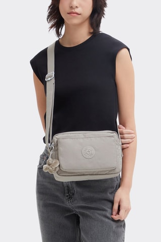 Sac bandoulière Abanu M -  Gris clair