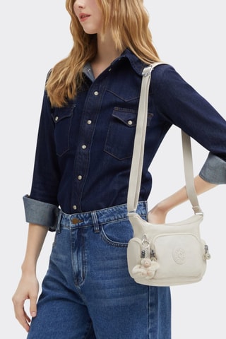 Sac bandoulière Gabbie Mini - Beige
