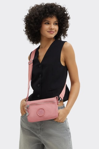 Sac bandoulière Riri Zip - Rose