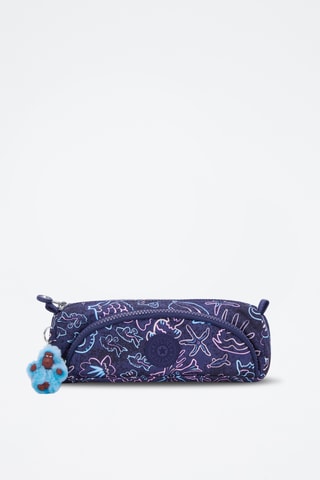 Trousse Cute - Bleu marine et rose poudré