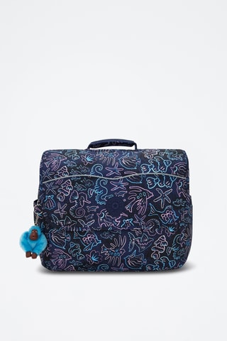 Cartable Codie - Bleu marine et rose poudré