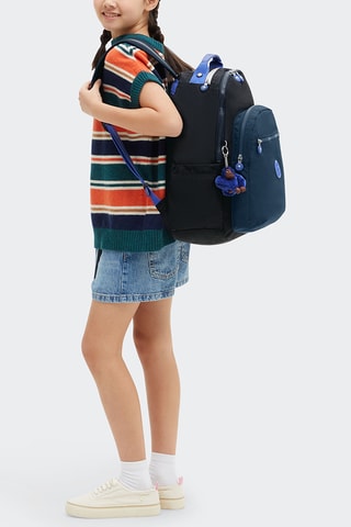 Sac à dos Seoul - Noir et bleu foncé