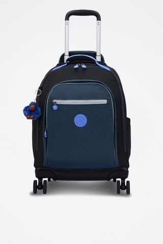 Sac à dos à roulettes New Zea - Noir et bleu foncé