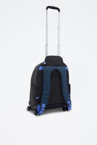 Sac à dos à roulettes New Zea - Noir et bleu foncé