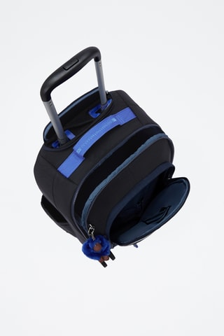 Sac à dos à roulettes New Zea - Noir et bleu foncé