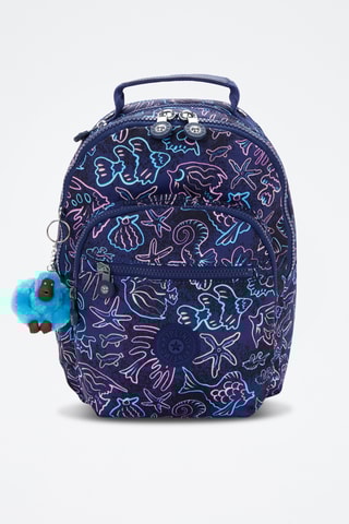 Sac à dos Seoul - Bleu marine et rose poudré