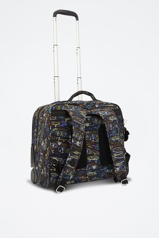 Sac à dos à roulettes Giorno - Noir et bleu