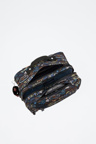 Sac à dos à roulettes Giorno - Noir et bleu