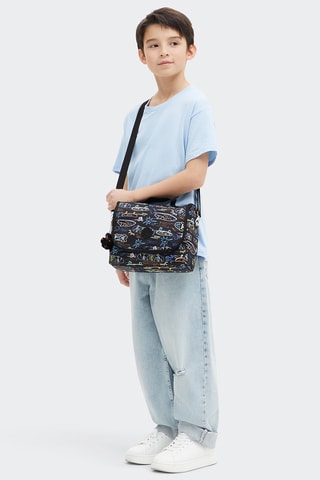 Sac à lunch New Kichirou - Noir et bleu