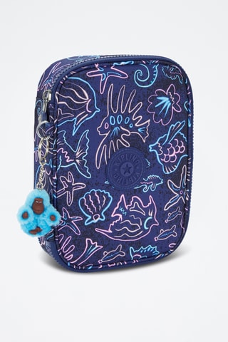 Trousse 100 Pens - Bleu marine et rose poudré