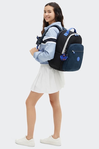 Sac à dos Seoul - Noir et bleu foncé