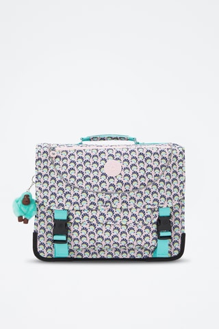 Cartable Preppy - Rose et bleu marine