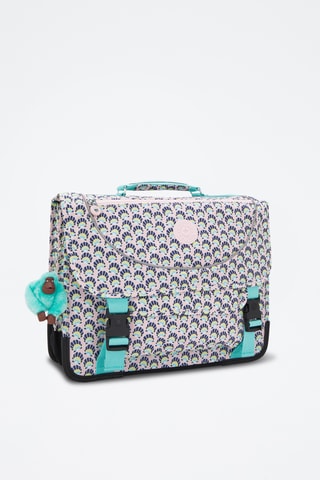 Cartable Preppy - Rose et bleu marine