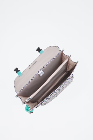 Cartable Preppy - Rose et bleu marine